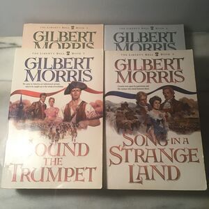 Gilbert Morris Liberty Bell Series Lot Books 1-4 Historical Christian Fiction